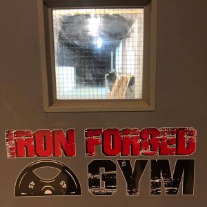 Iron Forged Gym Entrance